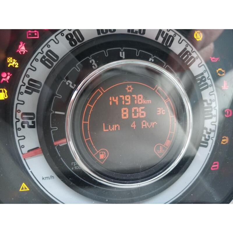 Interrupteur de leve vitre avant droit FIAT 500 2 Photo n°12