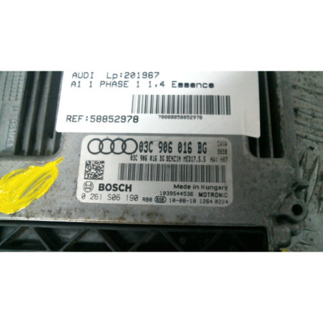 Calculateur moteur AUDI A1 1 Photo n°1