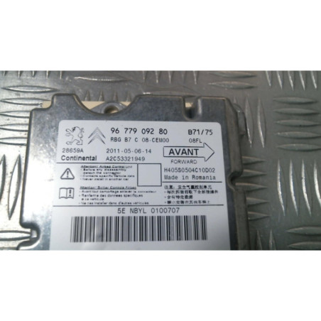 Boitier air bag CITROEN C4 2 Photo n°1