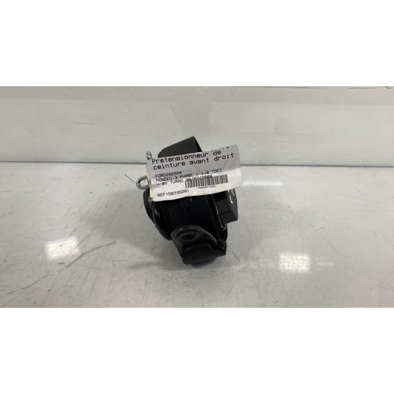 Pretensionneur de ceinture avant droit FORD MONDEO 3 Photo n°2