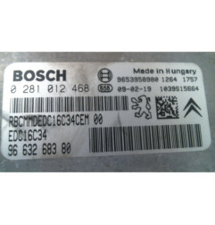 Calculateur moteur CITROEN XSARA PICASSO Photo n°1