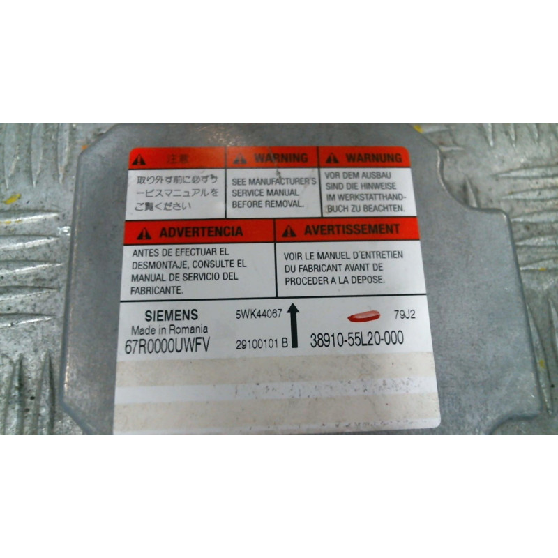 Boitier air bag SUZUKI SX4 1 Photo n°3