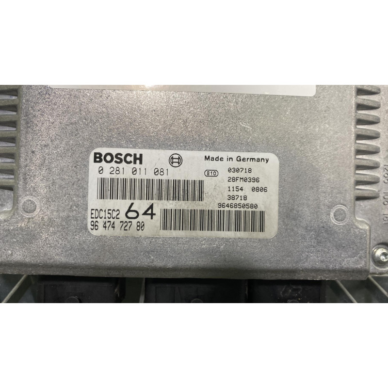 Calculateur moteur PEUGEOT 307 Photo n°4