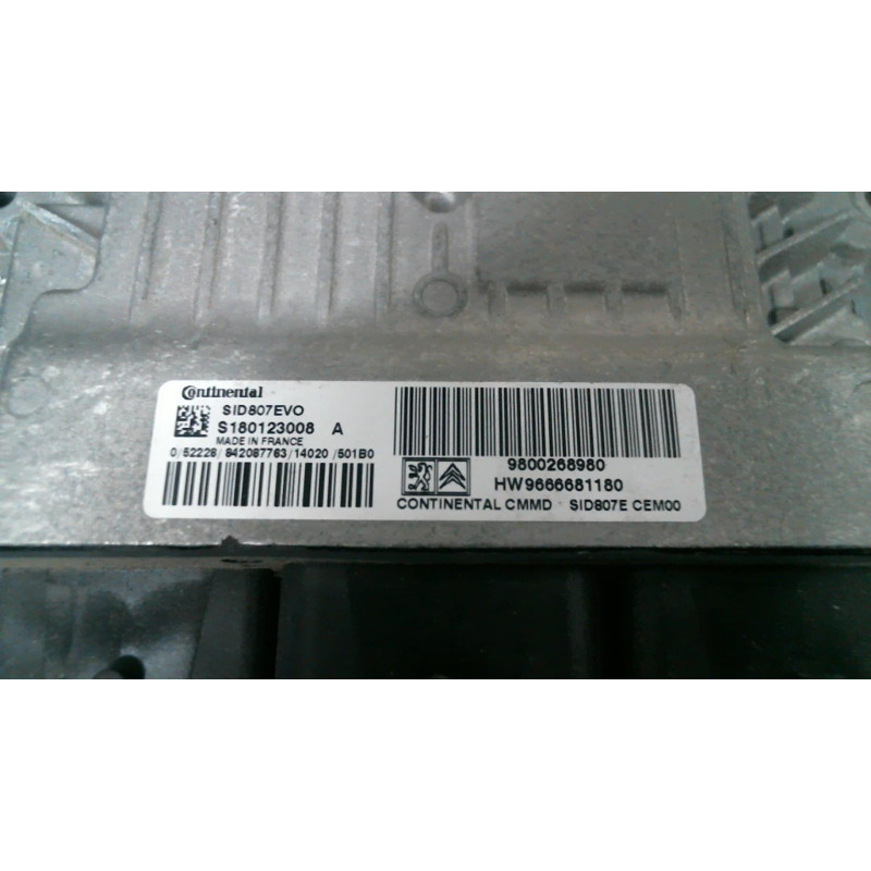Calculateur moteur PEUGEOT PARTNER 2 Photo n°1