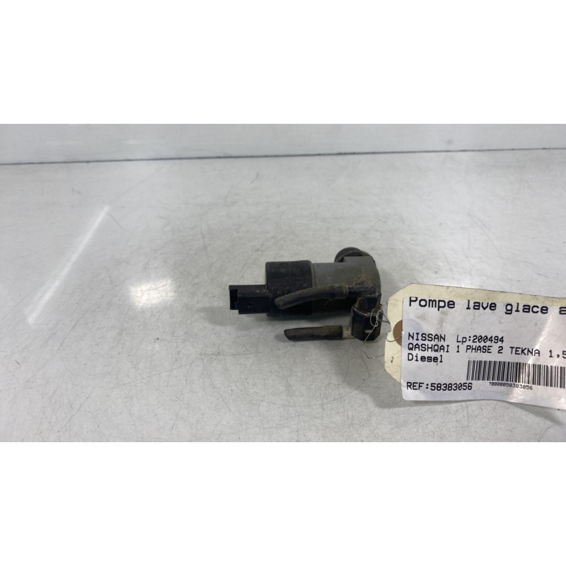 Pompe lave glace avant NISSAN QASHQAI 1 Photo n°3