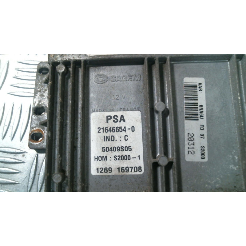 Calculateur moteur CITROEN XSARA PICASSO Photo n°2