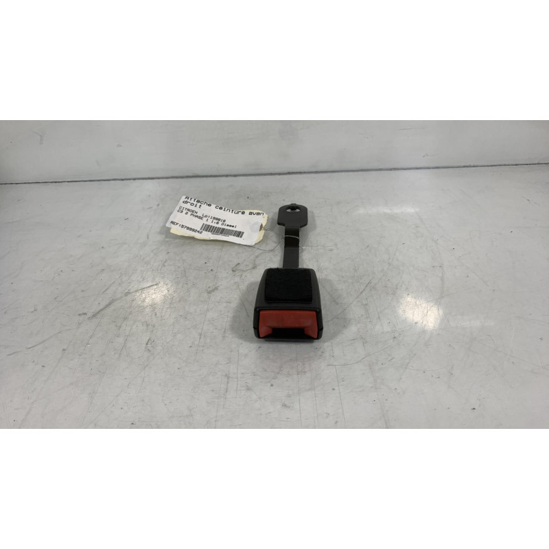 Attache ceinture avant droit CITROEN C3 2 Photo n°3