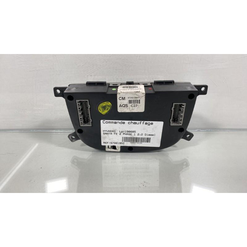 Commande chauffage HYUNDAI SANTA FE 2 Photo n°3