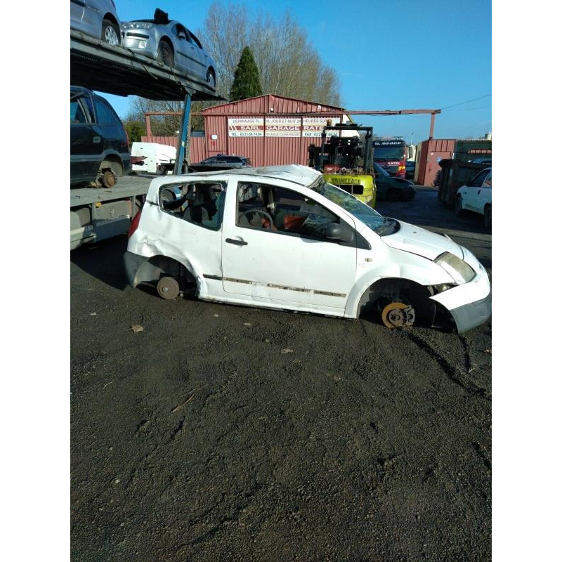 Attache ceinture arriere gauche CITROEN C2 Photo n°9