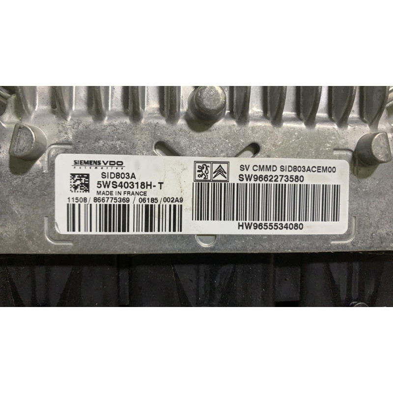 Calculateur moteur CITROEN C5 1 Photo n°2