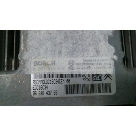 Calculateur moteur PEUGEOT 207 Photo n°1