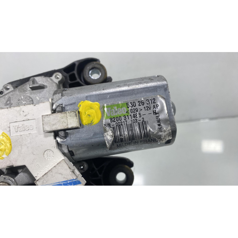 Moteur essuie glace arriere RENAULT TWINGO 2 Photo n°4