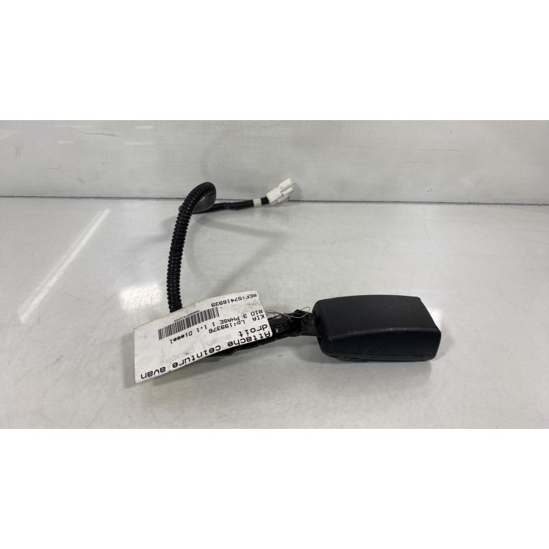 Attache ceinture avant droit KIA RIO 3 Photo n°2