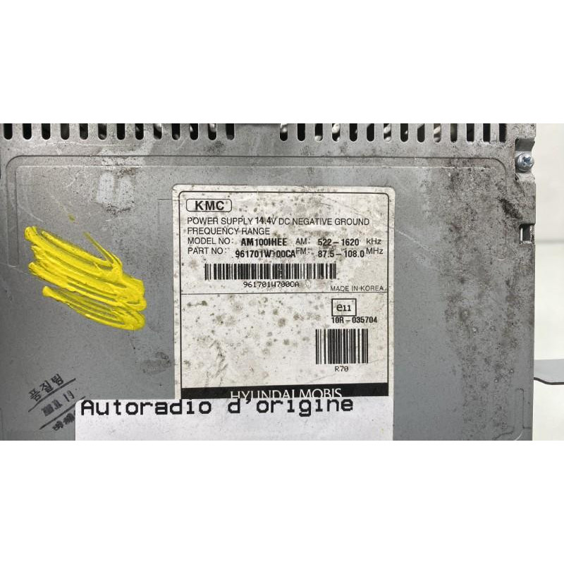 Autoradio d'origine KIA RIO 3 Photo n°1