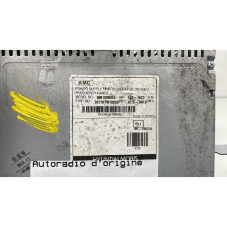 Autoradio d'origine KIA RIO 3 Photo n°1