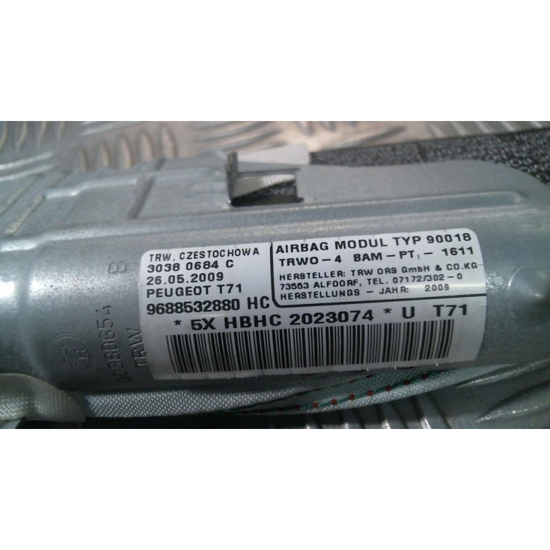 Air bag rideau droit PEUGEOT 308 1 SW Photo n°1