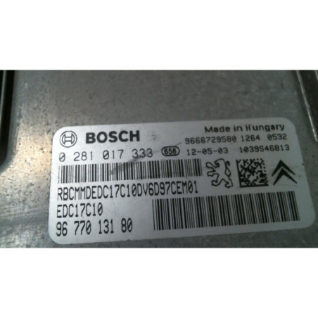 Calculateur moteur CITROEN C3 PICASSO Photo n°1