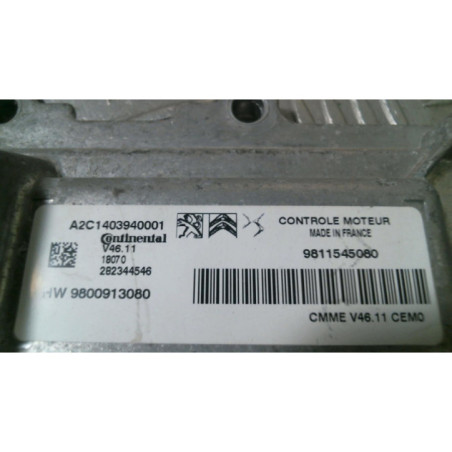 Calculateur moteur PEUGEOT 208 1 Photo n°1