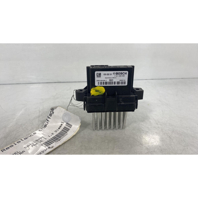 Resistance chauffage OPEL ASTRA J Photo n°1