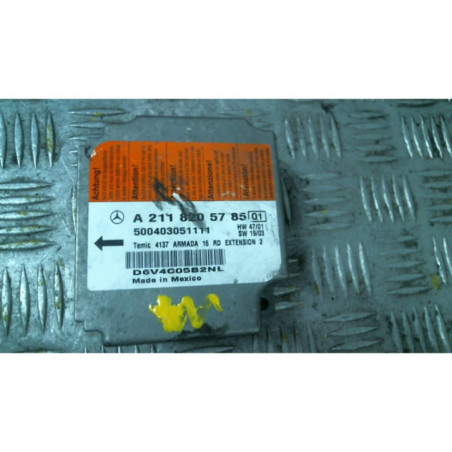 Boitier air bag MERCEDES CLASSE E 211 Photo n°1