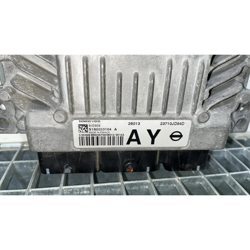 Calculateur moteur NISSAN QASHQAI 1 Photo n°3