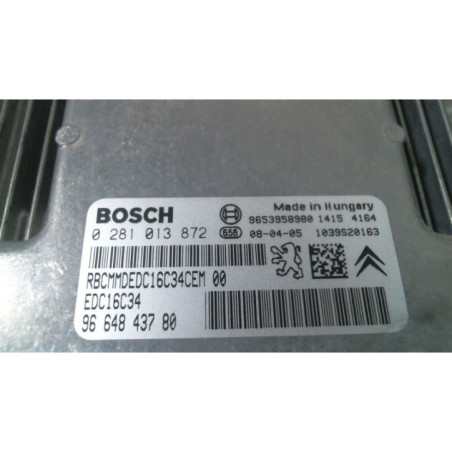 Calculateur moteur CITROEN C5 2 Photo n°1
