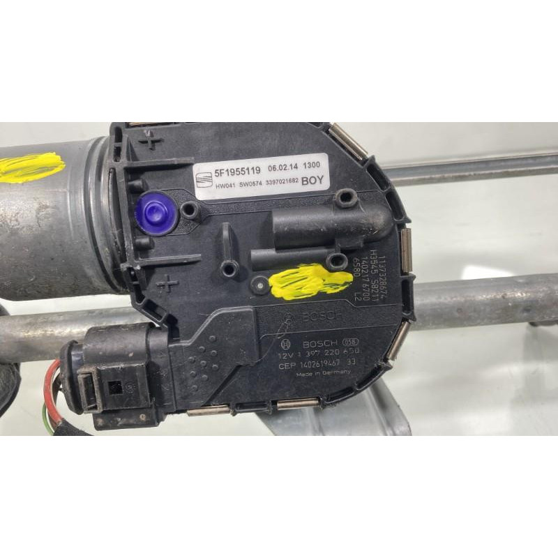 Moteur essuie glace avant SEAT LEON 3 Photo n°3