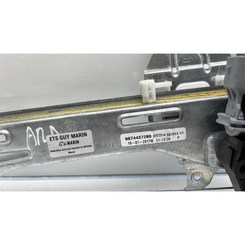 Leve vitre electrique arriere droit CITROEN C-ELYSEE Photo n°5