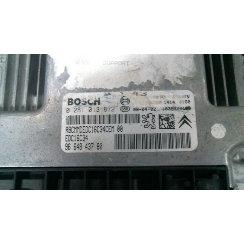 Calculateur moteur CITROEN C4 1 Photo n°3