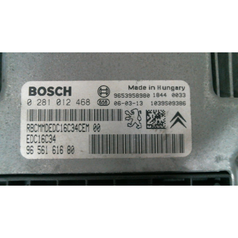 Calculateur moteur CITROEN XSARA PICASSO Photo n°3