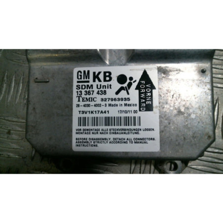Boitier air bag OPEL CORSA D Photo n°1
