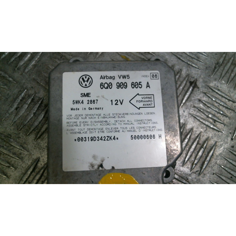 Boitier air bag VOLKSWAGEN GOLF 4 Photo n°1