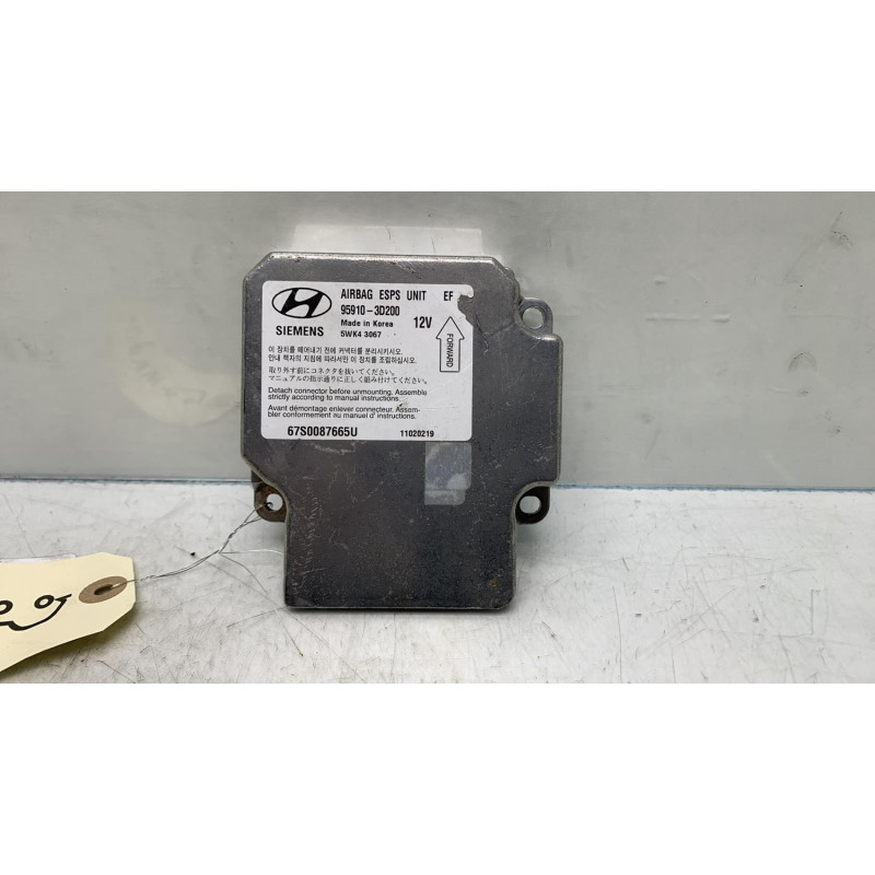 Boitier air bag HYUNDAI SONATA 4 Photo n°2