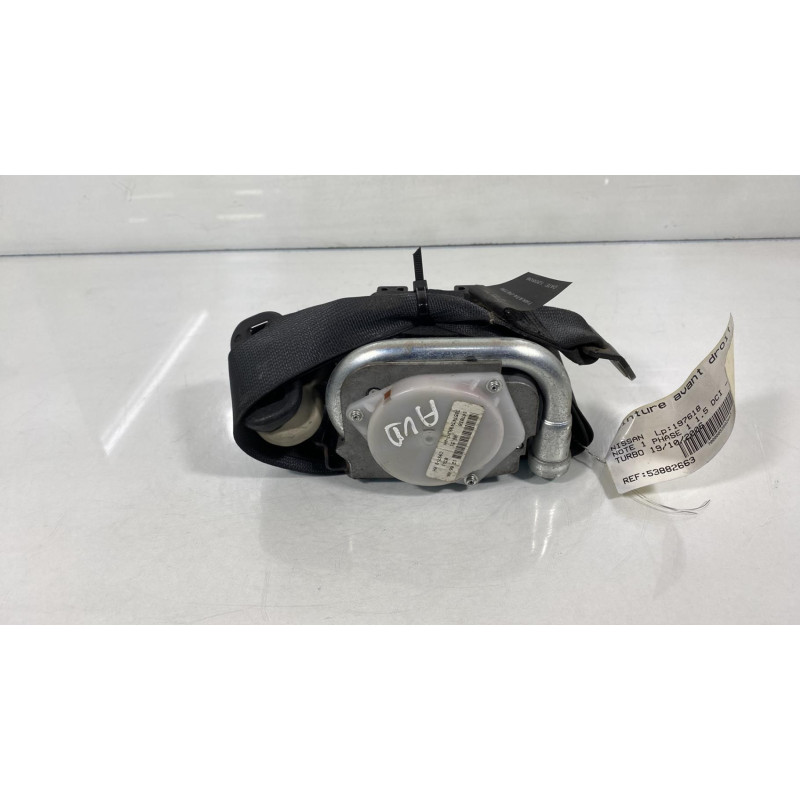 Pretensionneur de ceinture avant droit NISSAN NOTE 1 Photo n°1