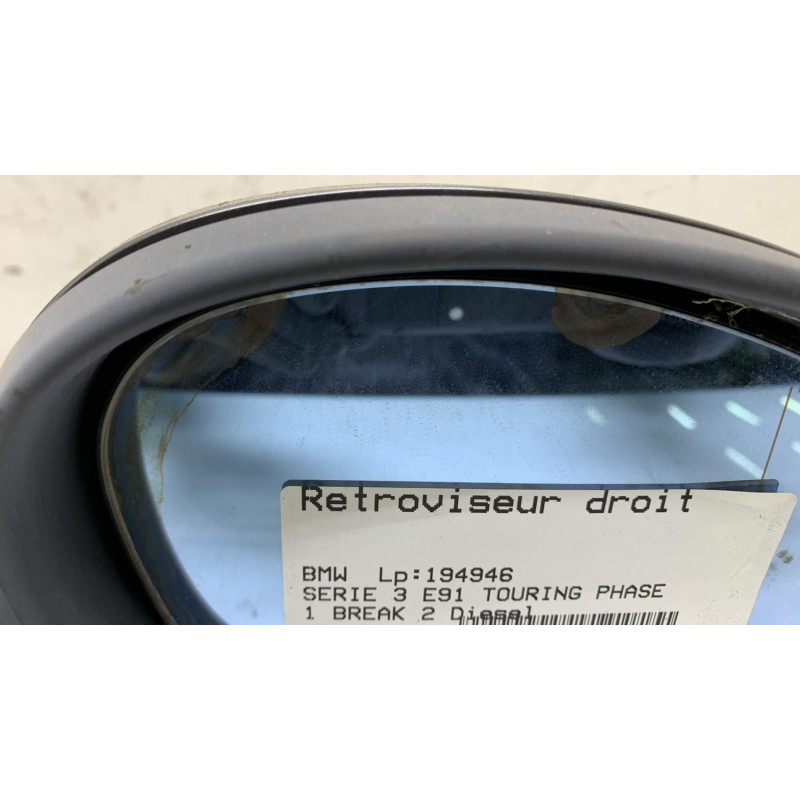 Retroviseur droit BMW SERIE 3 E91 Photo n°3