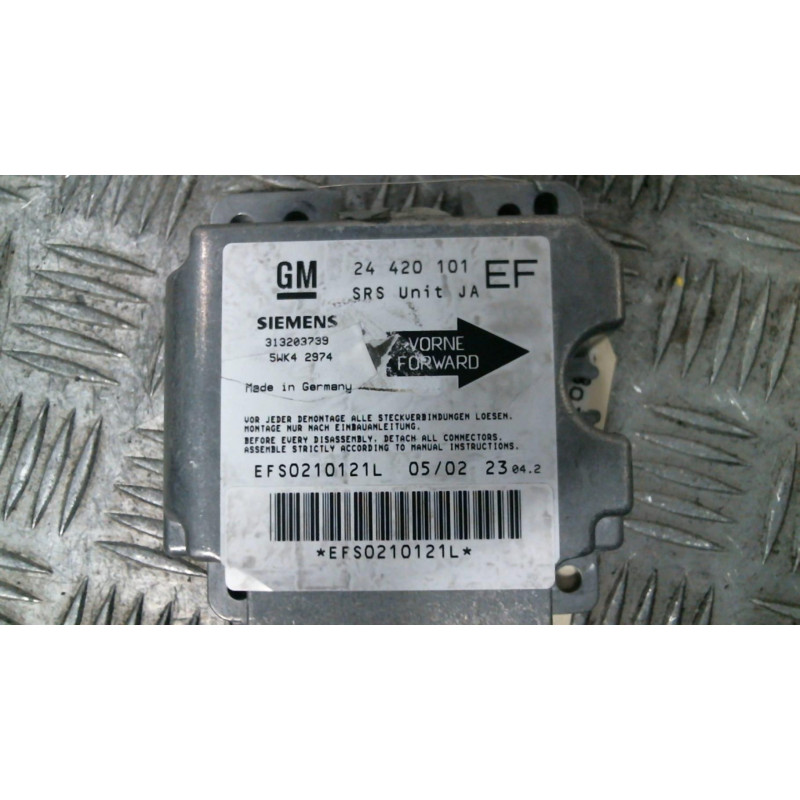 Boitier air bag OPEL OMEGA B Photo n°1