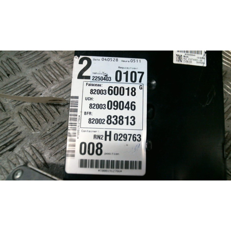 Kit de demarrage RENAULT VEL SATIS Photo n°3
