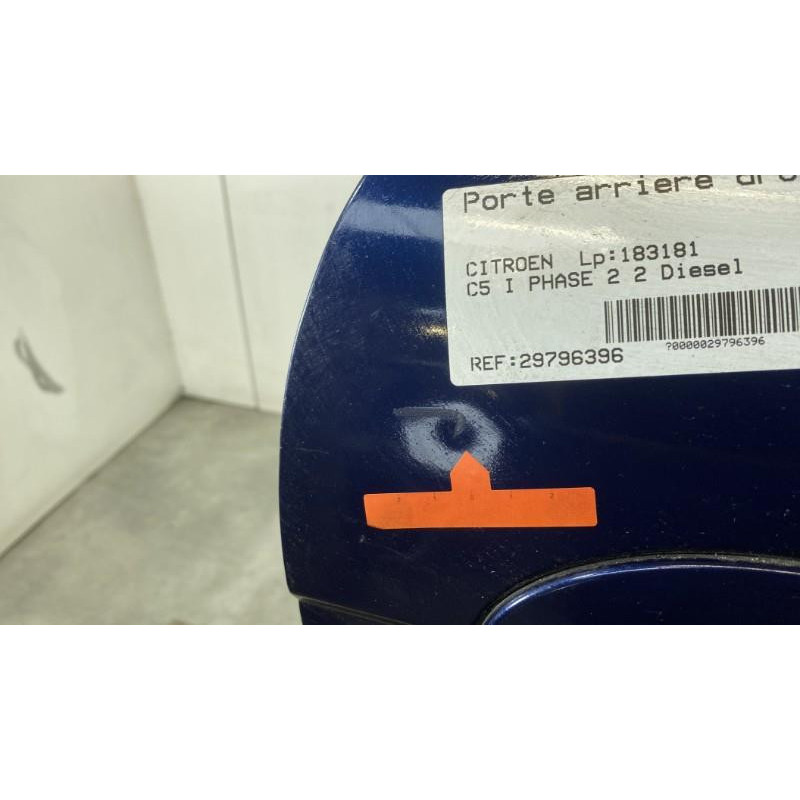 Porte arriere droit CITROEN C5 1 Photo n°3