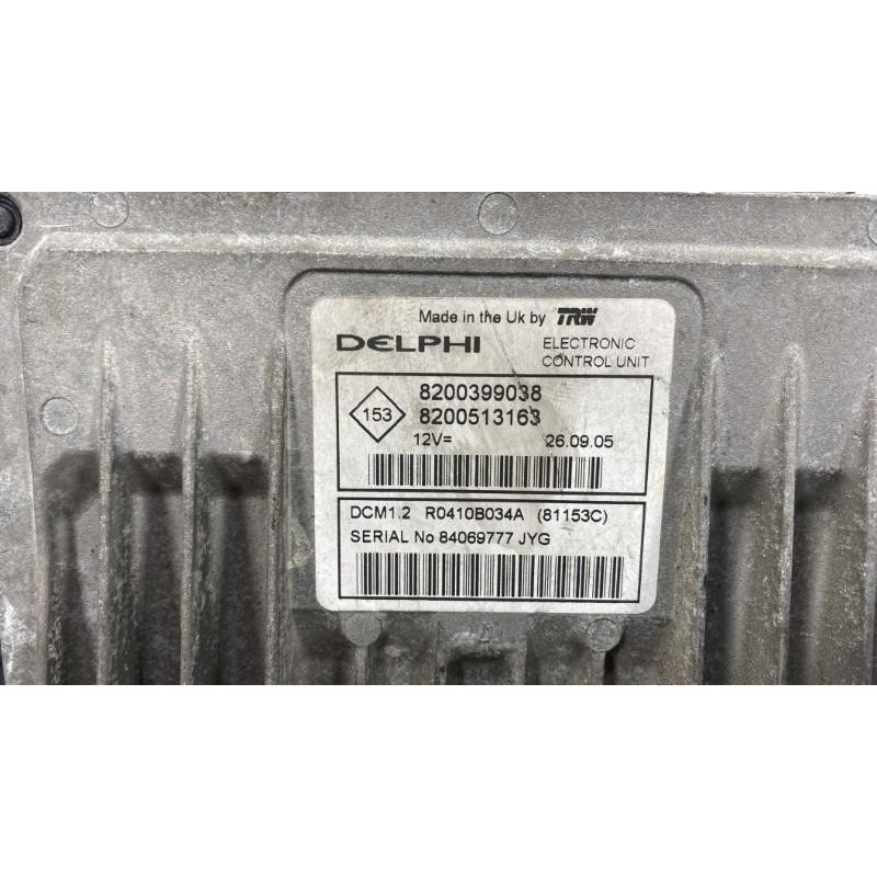 Calculateur moteur RENAULT CLIO 3 Photo n°2