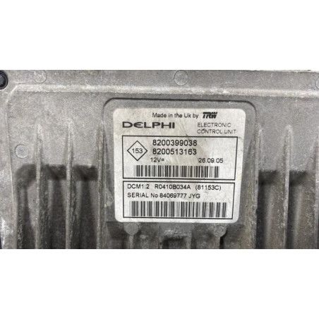 Calculateur moteur RENAULT CLIO 3