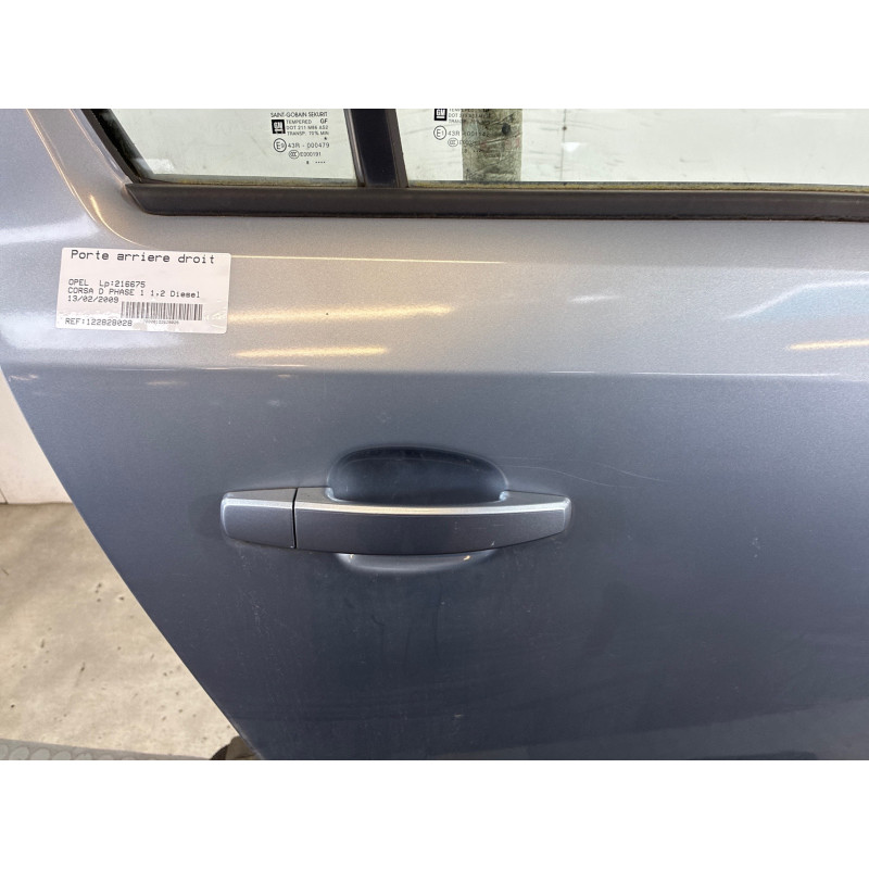 Porte arriere droit OPEL CORSA D Photo n°3