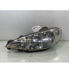 Optique avant principal gauche (feux)(phare) PEUGEOT 206