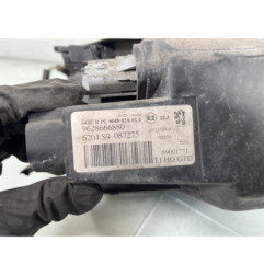 Optique avant principal gauche (feux)(phare) PEUGEOT 206