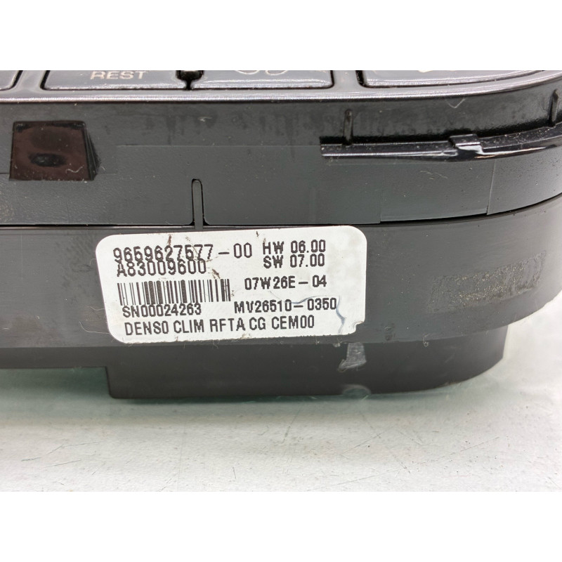 Commande chauffage CITROEN C4 PICASSO 1 Photo n°4