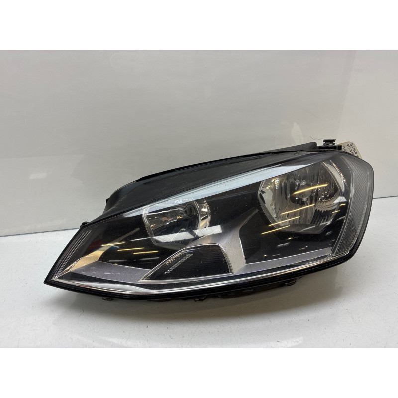 Optique avant principal gauche (feux)(phare) VOLKSWAGEN GOLF 7 Photo n°7