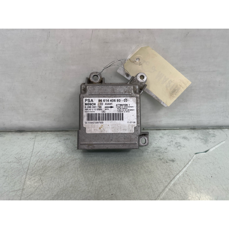Boitier air bag PEUGEOT 207 Photo n°2