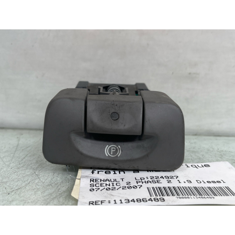 Poignee electrique frein a main RENAULT SCENIC 2 Photo n°1
