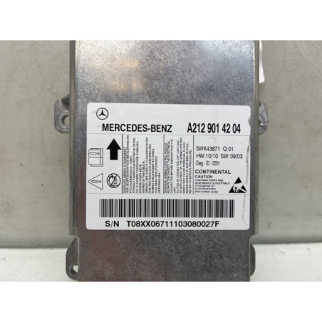 Boitier air bag MERCEDES CLASSE E 212 Photo n°1