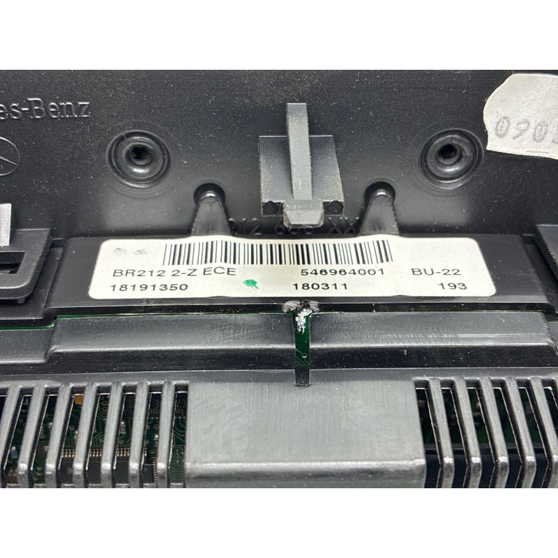 Commande chauffage MERCEDES CLASSE E 212 Photo n°5