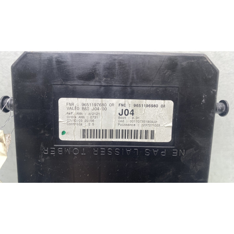 Boitier BSI PEUGEOT 307 Photo n°4